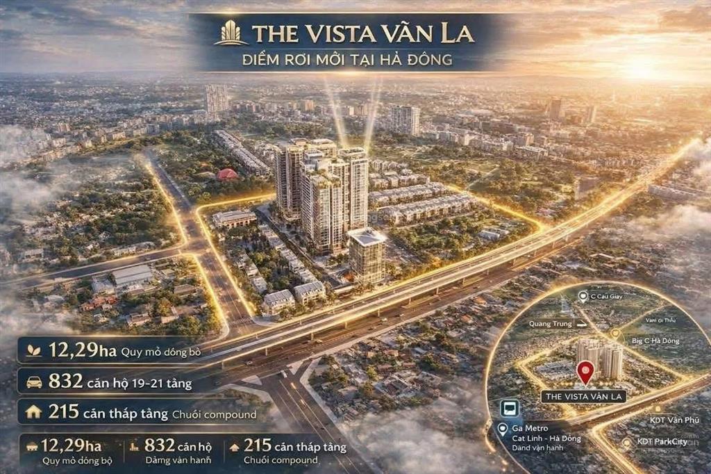 Liền kề the vista văn la sống đẳng cấp, đầu tư bền vững