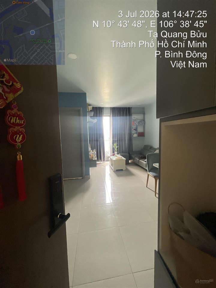 Bán căn hộ 1pn, 52m2 tại the pegasuite 2, 3,399 tỷ, phường 6, quận 8, tp.hcm