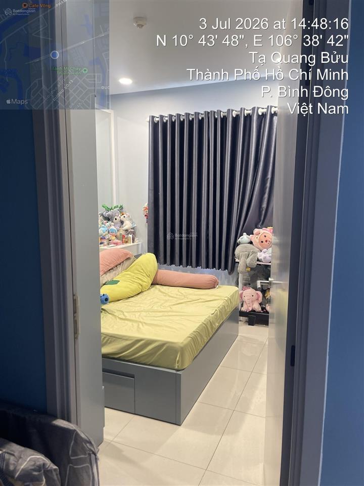 Bán căn hộ 1pn, 52m2 tại the pegasuite 2, 3,399 tỷ, phường 6, quận 8, tp.hcm