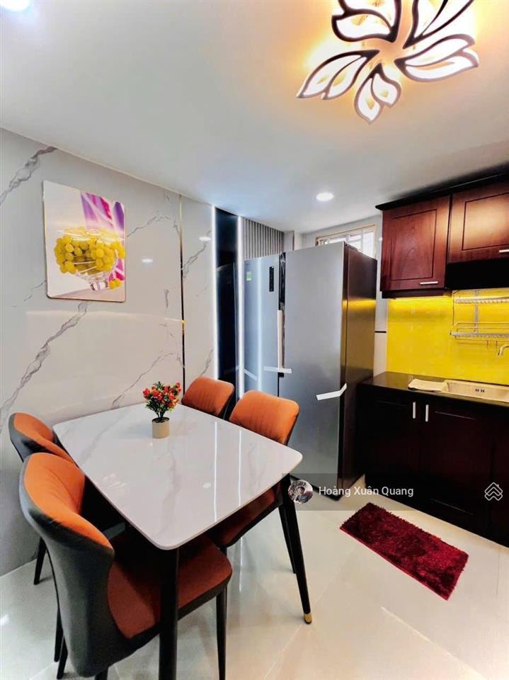 Nhà 3 tầng mặt tiền tân thới nhất gần cầu tham lương  full nội thất