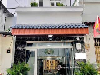 Nhà 3 tầng mặt tiền tân thới nhất gần cầu tham lương  full nội thất