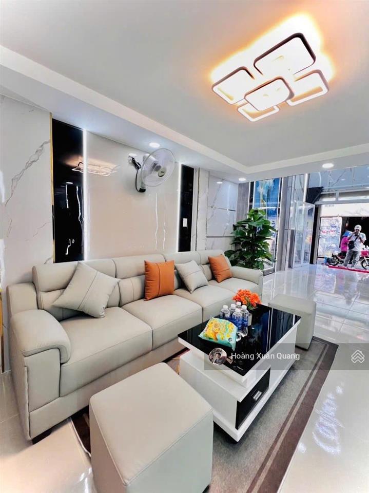 Nhà 3 tầng mặt tiền tân thới nhất gần cầu tham lương  full nội thất