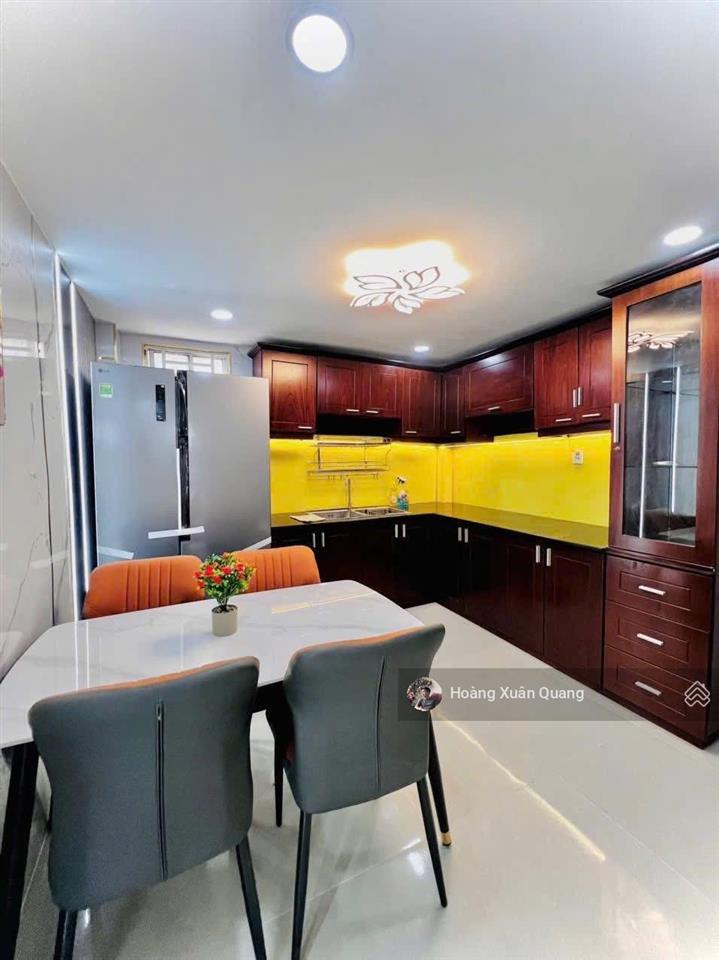 Nhà 3 tầng mặt tiền tân thới nhất gần cầu tham lương  full nội thất