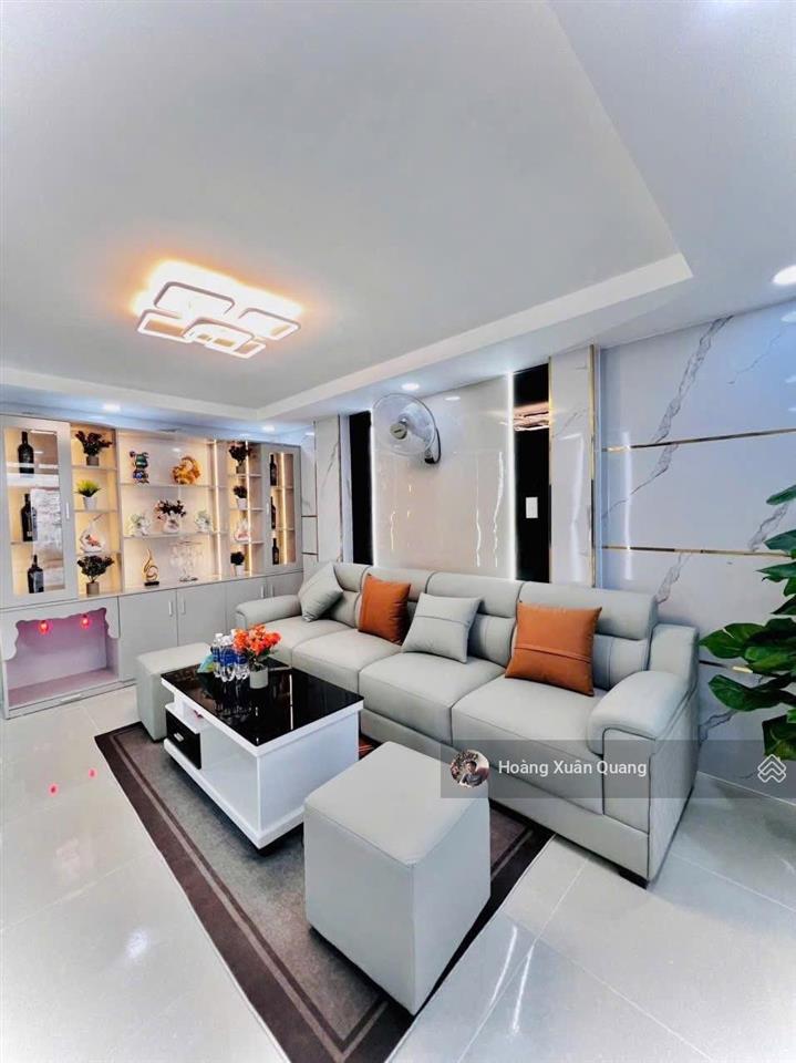 Nhà 3 tầng mặt tiền tân thới nhất gần cầu tham lương  full nội thất