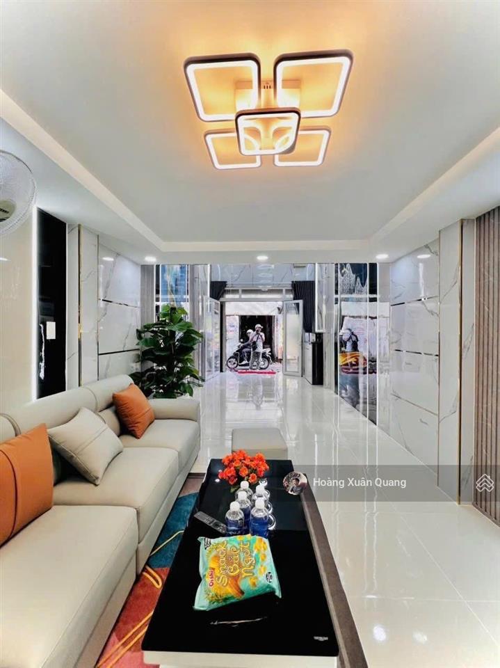 Nhà 3 tầng mặt tiền tân thới nhất gần cầu tham lương  full nội thất