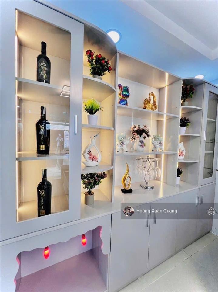 Nhà 3 tầng mặt tiền tân thới nhất gần cầu tham lương  full nội thất