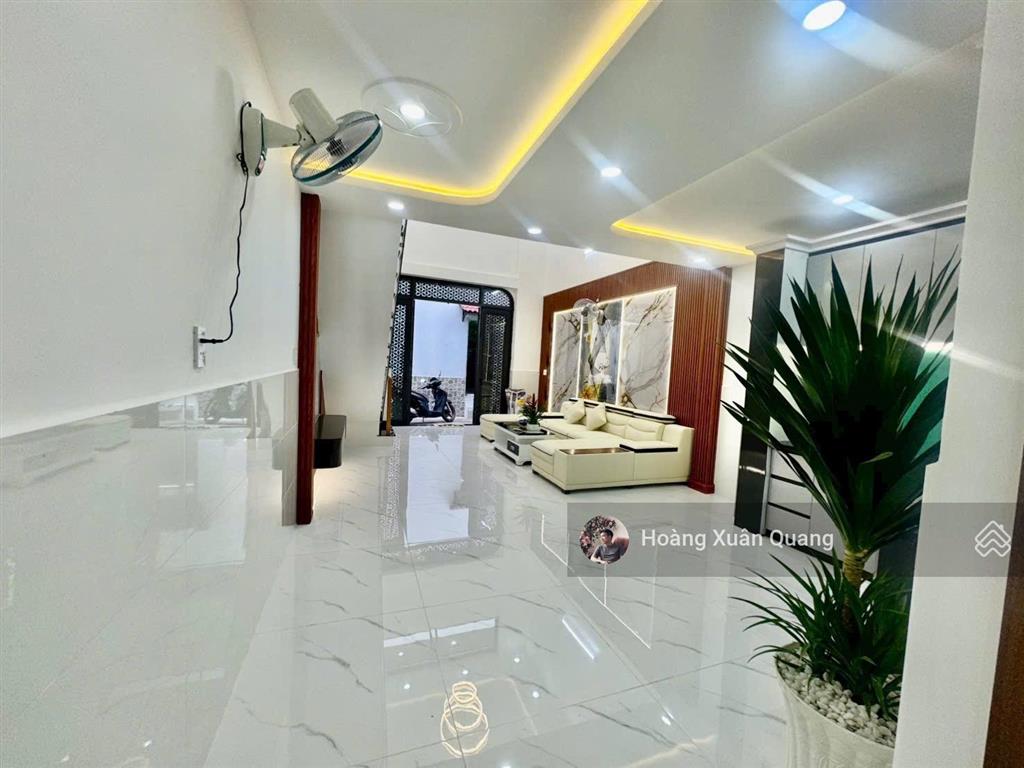 Nhà mới 3pn shr hiệp thành 13 q12, 1 sẹc ngắn hẻm xe hơi 4m