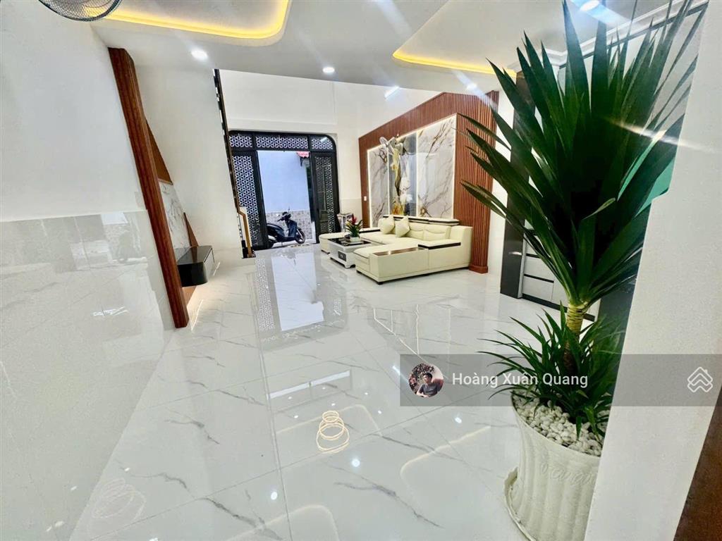 Nhà mới 3pn shr hiệp thành 13 q12, 1 sẹc ngắn hẻm xe hơi 4m