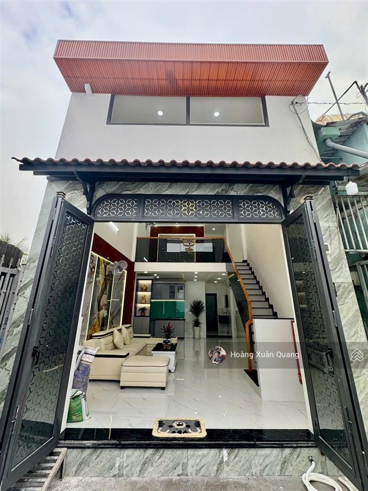 Nhà mới 3pn shr hiệp thành 13 q12, 1 sẹc ngắn hẻm xe hơi 4m