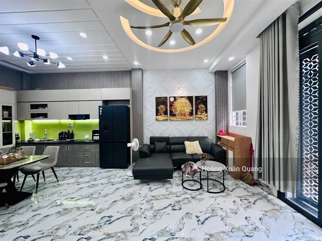 Nhà đẹp chính chủ đường số 3, p.9, gò vấp, hẻm xe hơi full nội thất cao cấp