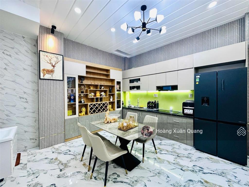 Nhà đẹp chính chủ đường số 3, p.9, gò vấp, hẻm xe hơi full nội thất cao cấp