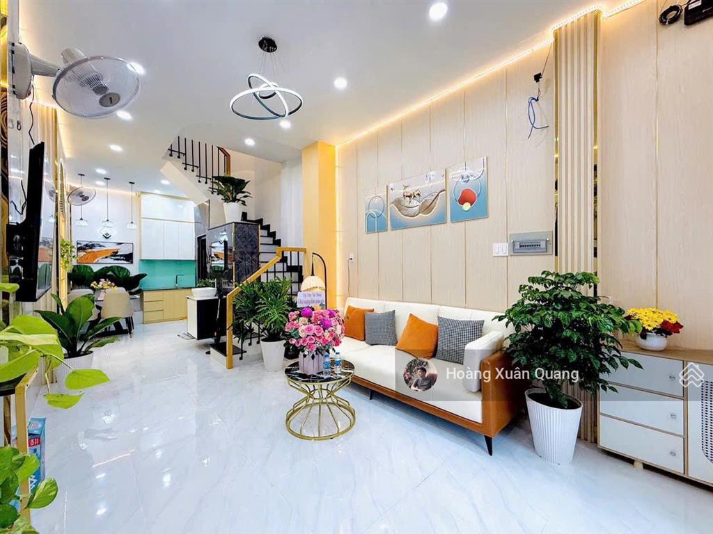 Nhà góc 2 mặt tiền quang trung đường hẻm xe tải tránh nhau, ở sướng kinh doanh đỉnh