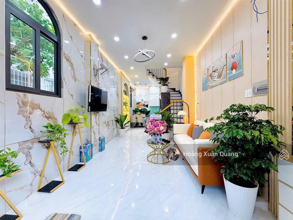 Nhà góc 2 mặt tiền quang trung đường hẻm xe tải tránh nhau, ở sướng kinh doanh đỉnh