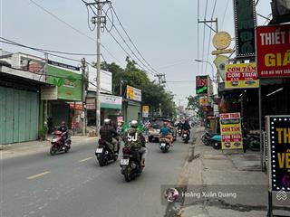 Bán nhà mặt tiền hà huy giáp, thạnh xuân vừa ở vừa kinh doanh, vị trí đắc địa