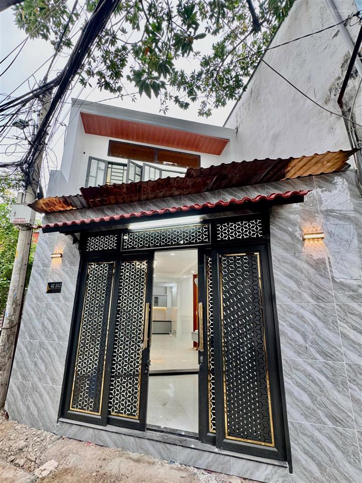 2,839 tỷ  nhà shr ngang 4,5m  hẻm xe hơi  lê văn khương, q12