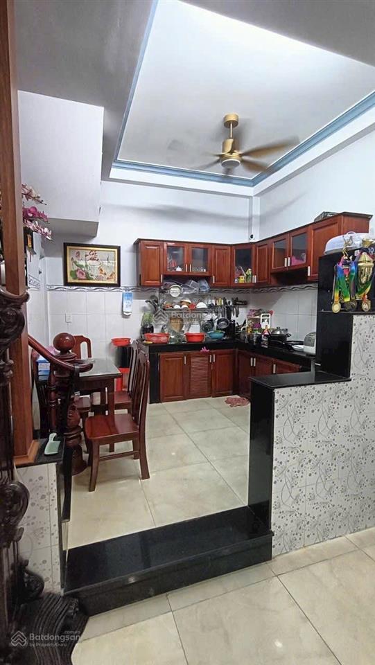 3,79 tỷ  nhà 4 tấm  ngang 4,5m  shr  hẻm xe hơi tân thới hiệp 21, q12