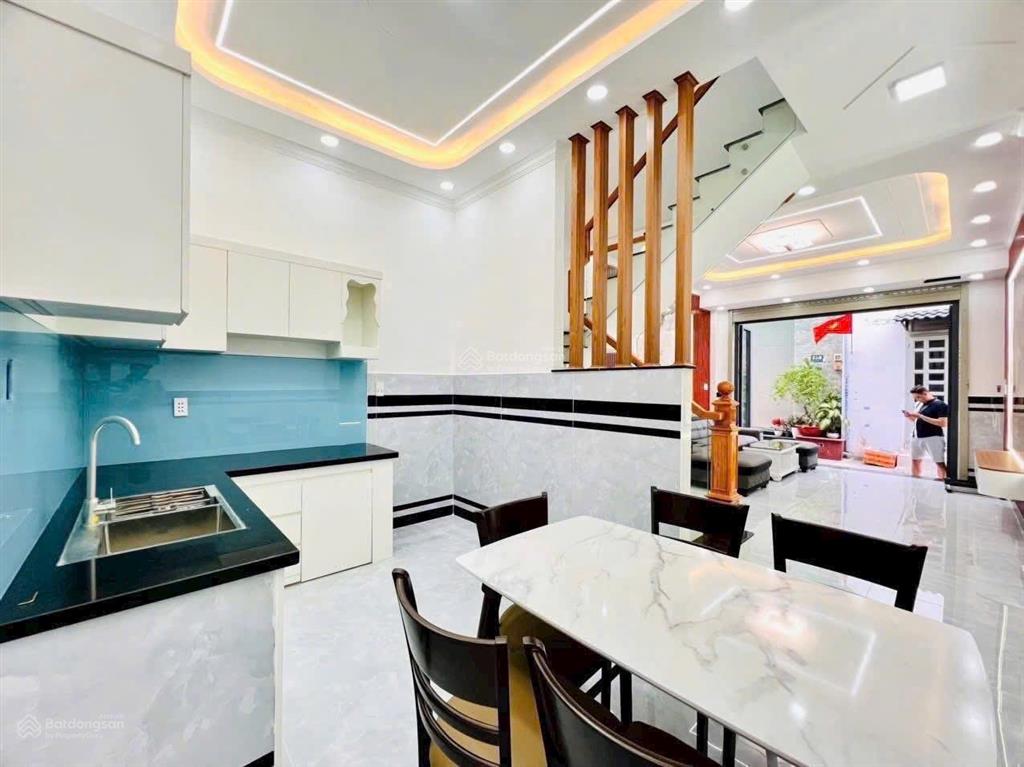 Nhà mới full nội thất  hẻm xe hơi  tch  hiệp thành city, q12