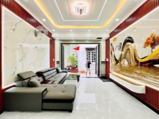 Nhà mới full nội thất  hẻm xe hơi  tch  hiệp thành city, q12