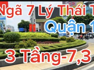 Bán nhà đường lê hồng phong  lý thái tổ quận 10  hxh  dt 3,6x11m nhà 3 tầng btct  giá 7,3 tỷ