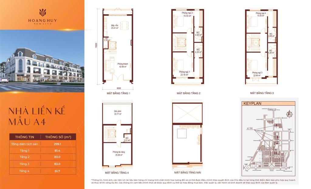 Chính chủ nhờ bán liền kề 77m2 duy nhất tại hoàng huy new city, giá ưu đãi.