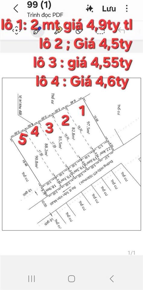 Bán 5 lô đất f0 trung tâm ấp 3 gần chợ đại hải vị trí trung tâm ấp 3 gần chợ đại