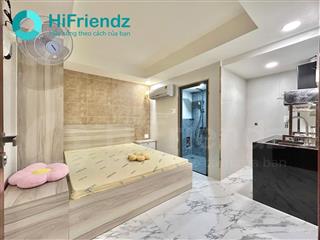 Cho thuê căn hộ dịch vụ  nhà mới xây  full nội thất  gần công viên lê thị riêng