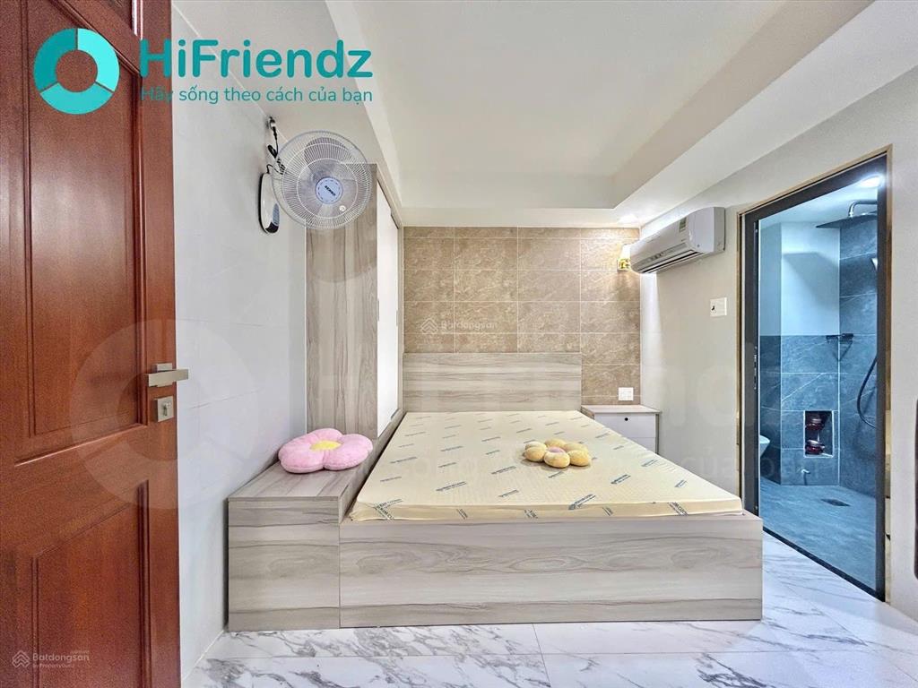Cho thuê căn hộ dịch vụ  nhà mới xây  full nội thất  gần công viên lê thị riêng