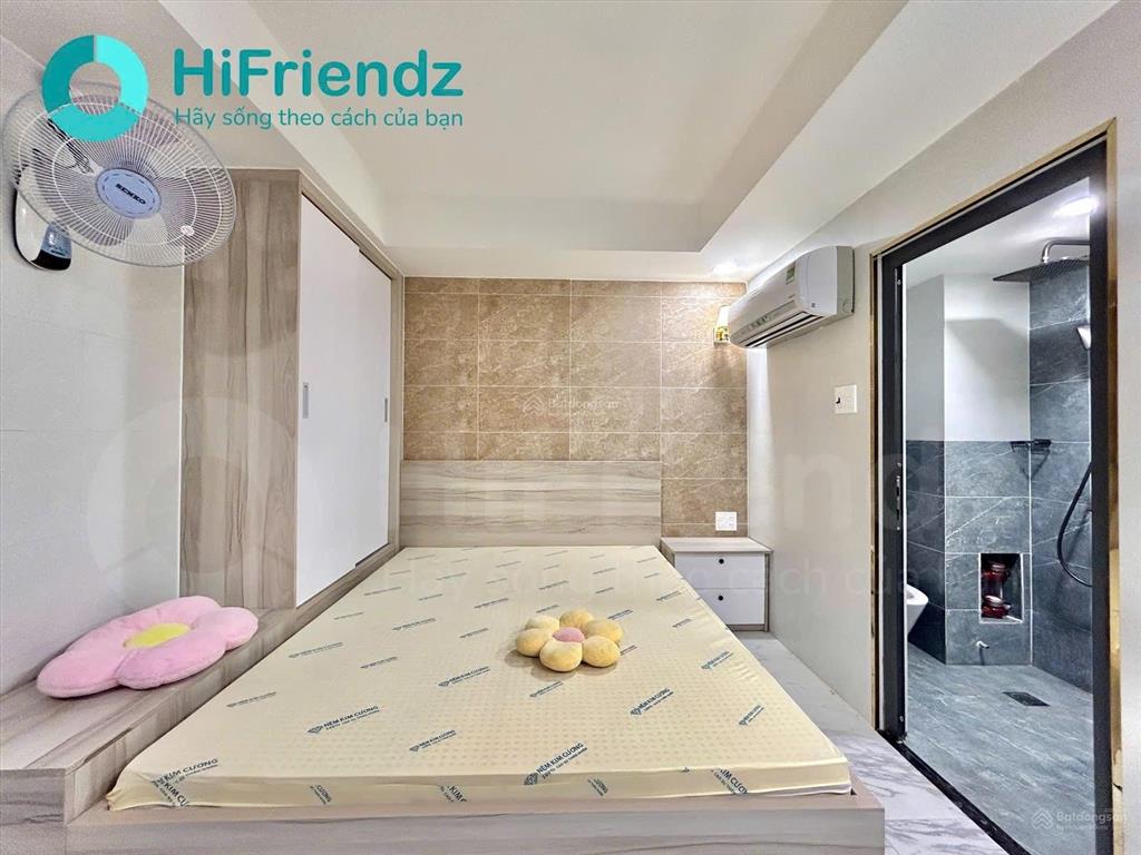 Cho thuê căn hộ dịch vụ  nhà mới xây  full nội thất  gần công viên lê thị riêng