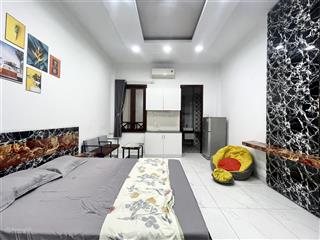 Cho thuê căn hộ studio  full nội thất  thang máy  gần ngã tư bảy hiền  công viên hoàng văn thụ