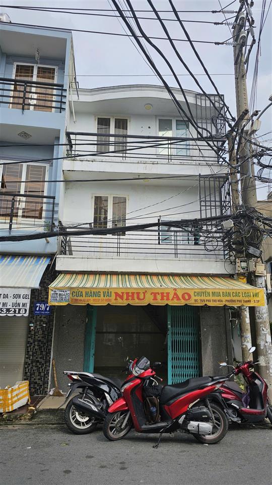 Siêu phẩm mặt tiền chợ vải phú thọ hòa giá chỉ 3,99 tỷ