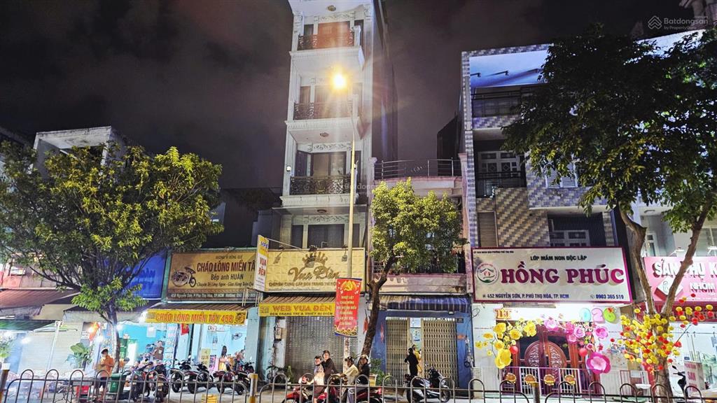 Bán nhà mặt tiền nguyễn sơn tân phú 2 tầng dt 52m2 giá chỉ 7.3 tỷ