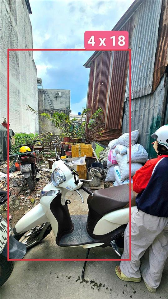 Bán đất hóc môn full thổ cư gần chợ 4x18m giá chỉ 2.15 tỷ