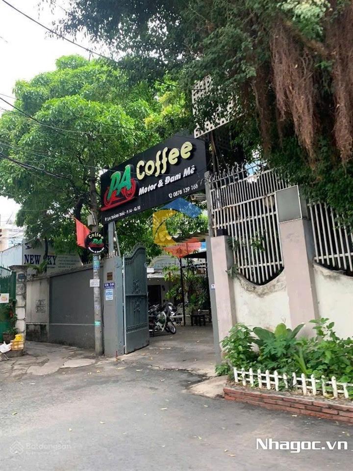 Bán nhà mặt tiền đường thành thái quận 10 (33x23)hđt200triệu/th giá 120 tỷ dtxdcao tầng