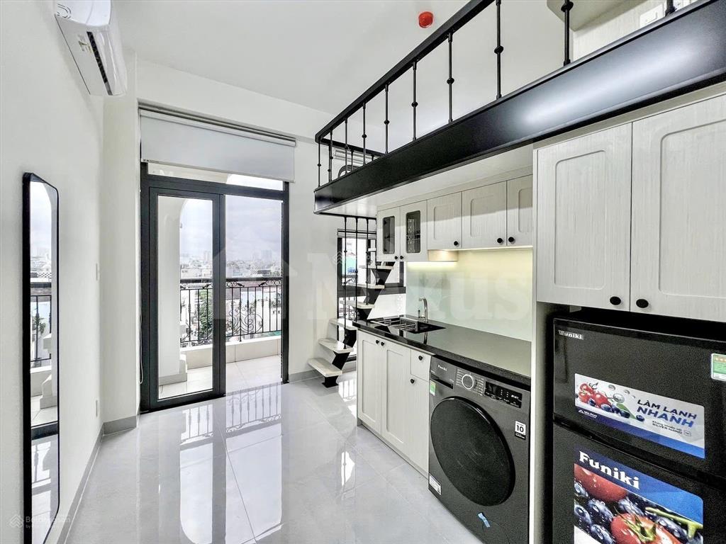 Căn hộ có gác máy giặt riêng  lý phục man, gần kcx tân thuận, kdc nam long quận 7
