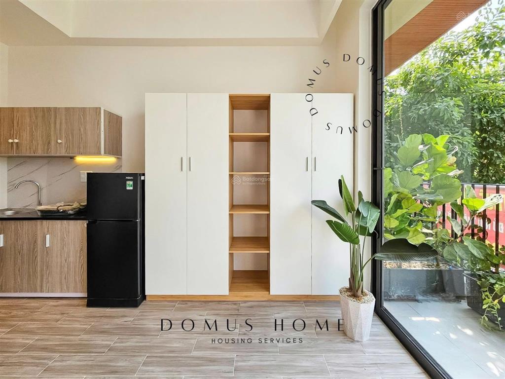Căn hộ studio tone gỗ  gần lotte mart, cầu kênh tẻ quận 7