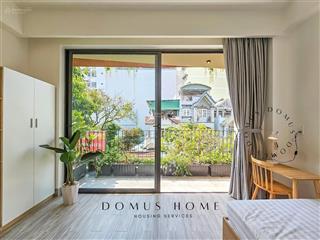 Căn hộ studio tone gỗ  gần lotte mart, cầu kênh tẻ quận 7
