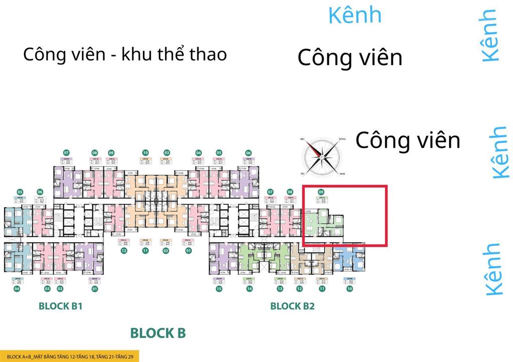 Căn góc hoa hậu 95m2 view rất đẹp và thoáng, hàng hiếm, giá 48tr/m2 full vat
