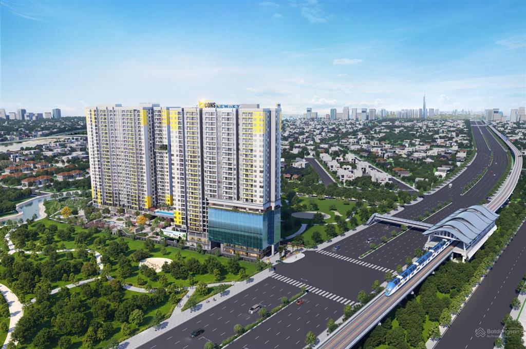 Bán căn tầng sân vườn view nội khu đông nam siêu hiếm tại bcons newsky, 3,748 tỷ, 72,77m2, 2pn, 2wc
