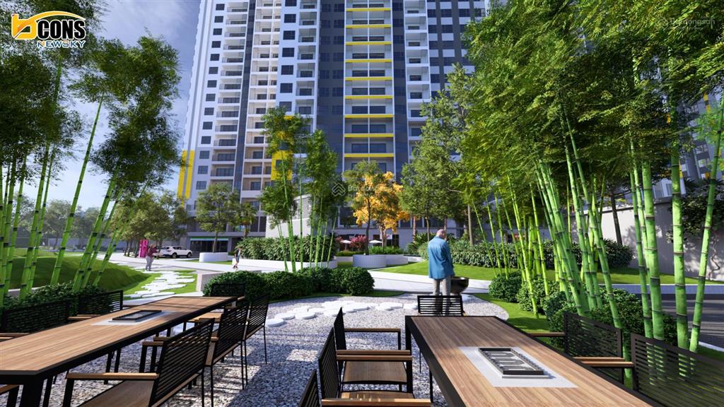 Căn hộ 65m2 view đẹp  hướng tây nam gió mát, giá giai đoạn 1