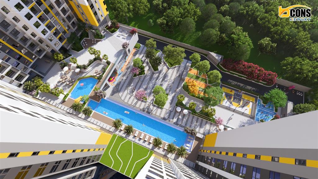 Căn góc shophouse vị trí đẹp, đáng mua nhất tại bcons newsky