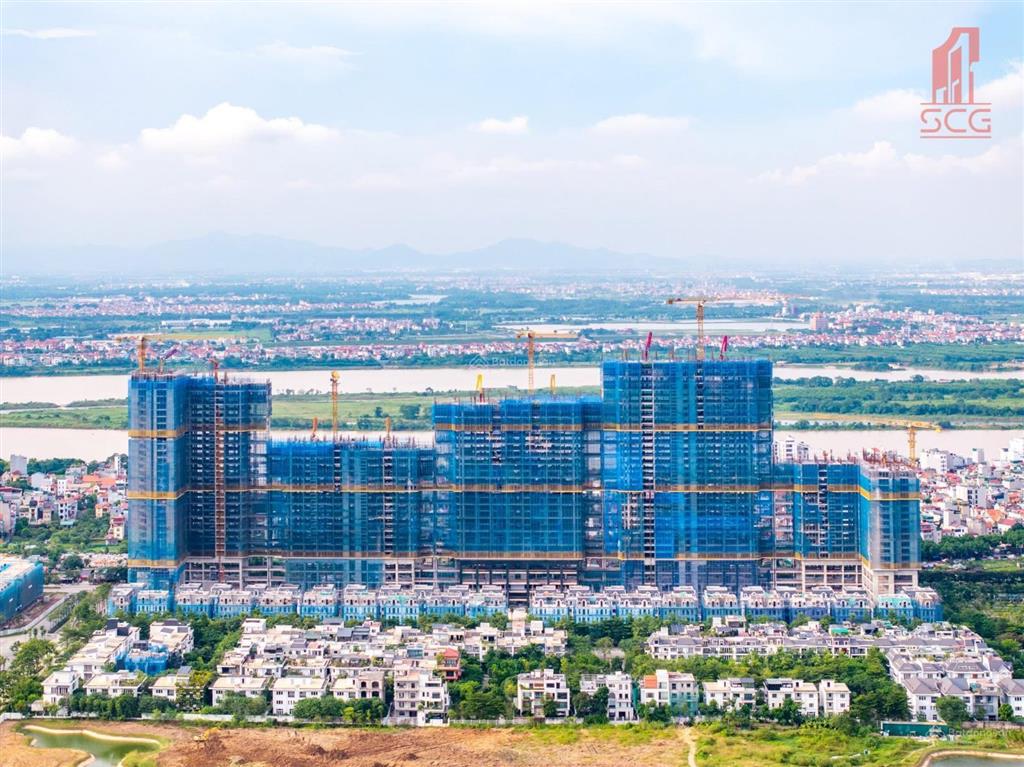 Noble crystal tây hồ ciputra, bể bơi sân vườn, view hồ tây sông hồng