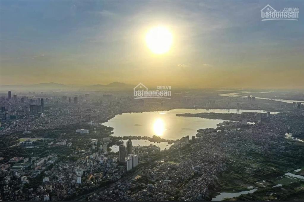Noble crystal tây hồ ciputra, bể bơi sân vườn, view hồ tây sông hồng