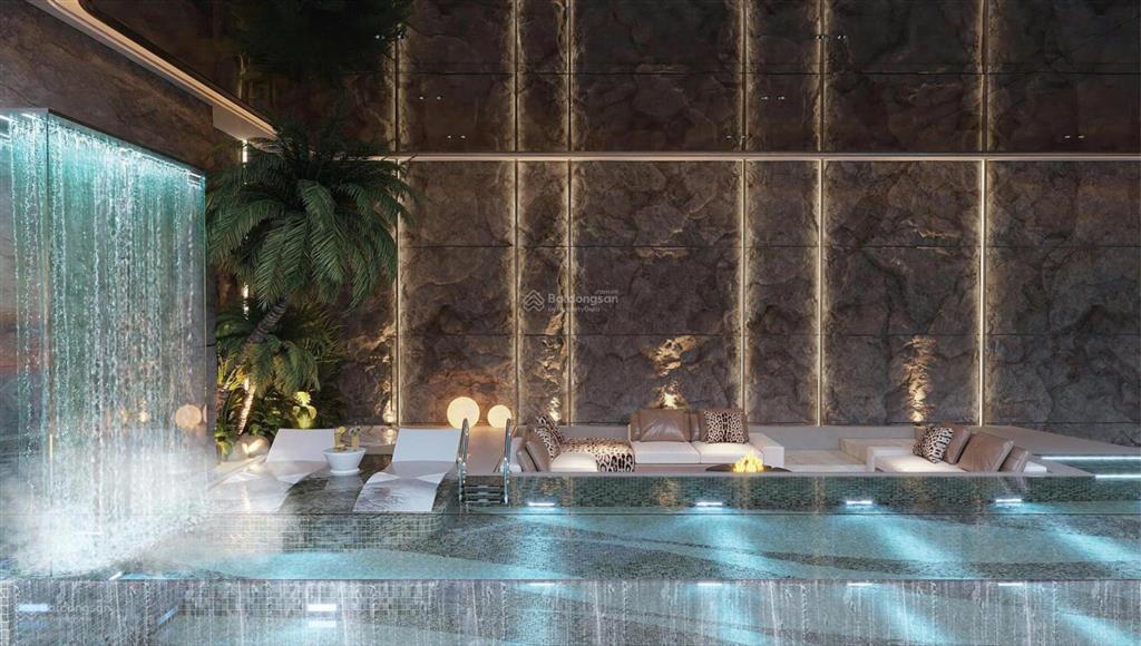 Noble crystal tây hồ ciputra, bể bơi sân vườn, view hồ tây sông hồng