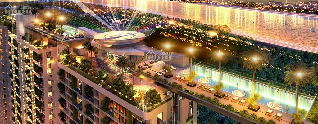 Noble crystal tây hồ ciputra, bể bơi sân vườn, view hồ tây sông hồng