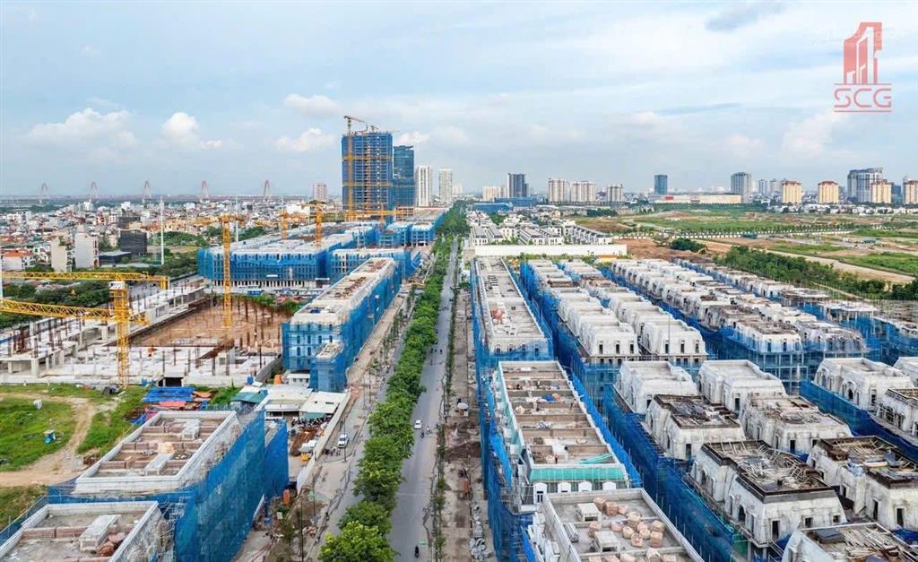Noble crystal tây hồ ciputra, bể bơi sân vườn, view hồ tây sông hồng