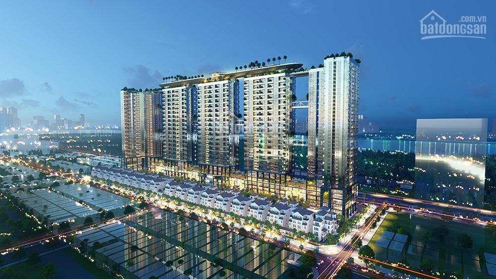Noble crystal tây hồ ciputra, bể bơi sân vườn, view hồ tây sông hồng