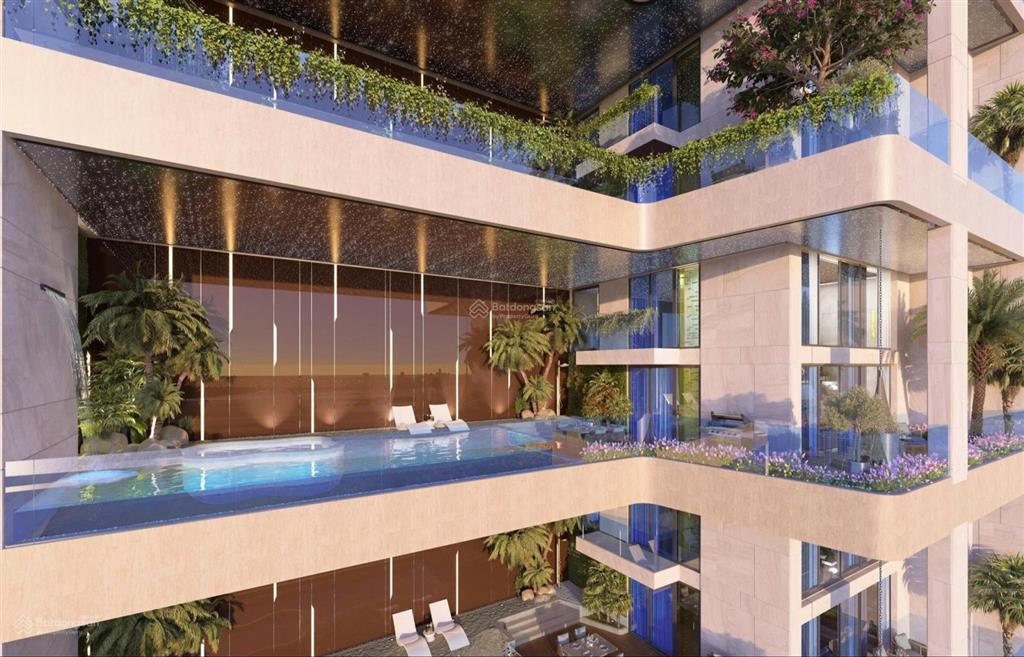 Noble crystal tây hồ ciputra, bể bơi sân vườn, view hồ tây sông hồng
