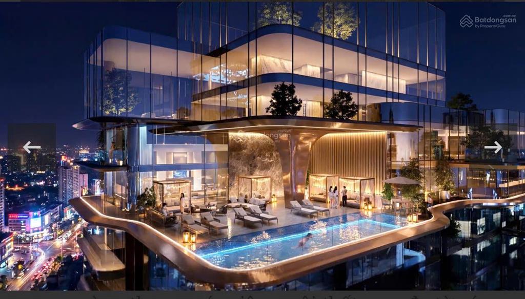 Mở bán sky villa noble west lake tây hồ 286m2, bể bơi sân vườn view hồ tây sông hồng