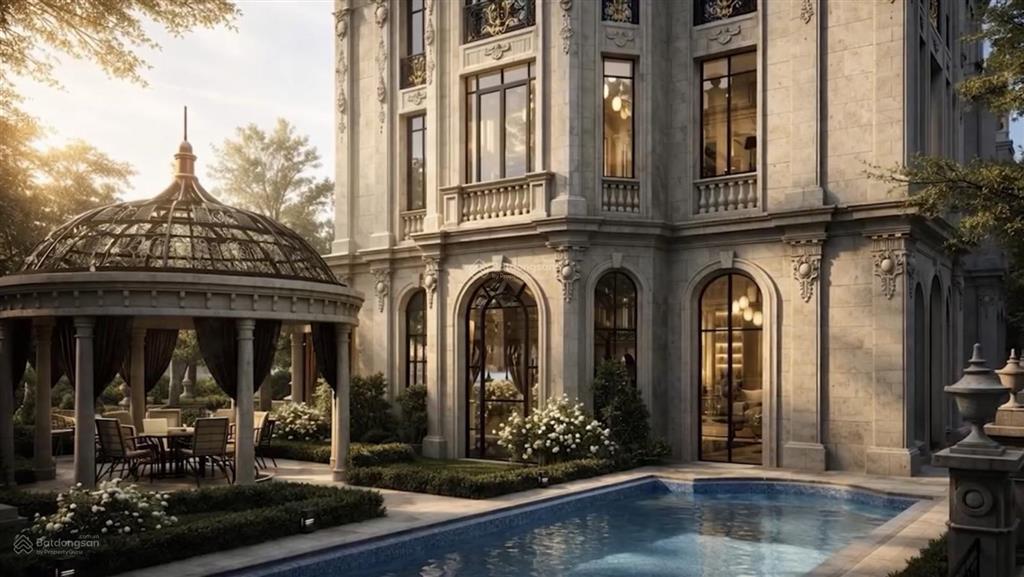 Mở bán biệt thự noble palace tây hồ 300m2, view mặt nước lõi công viên 65ha