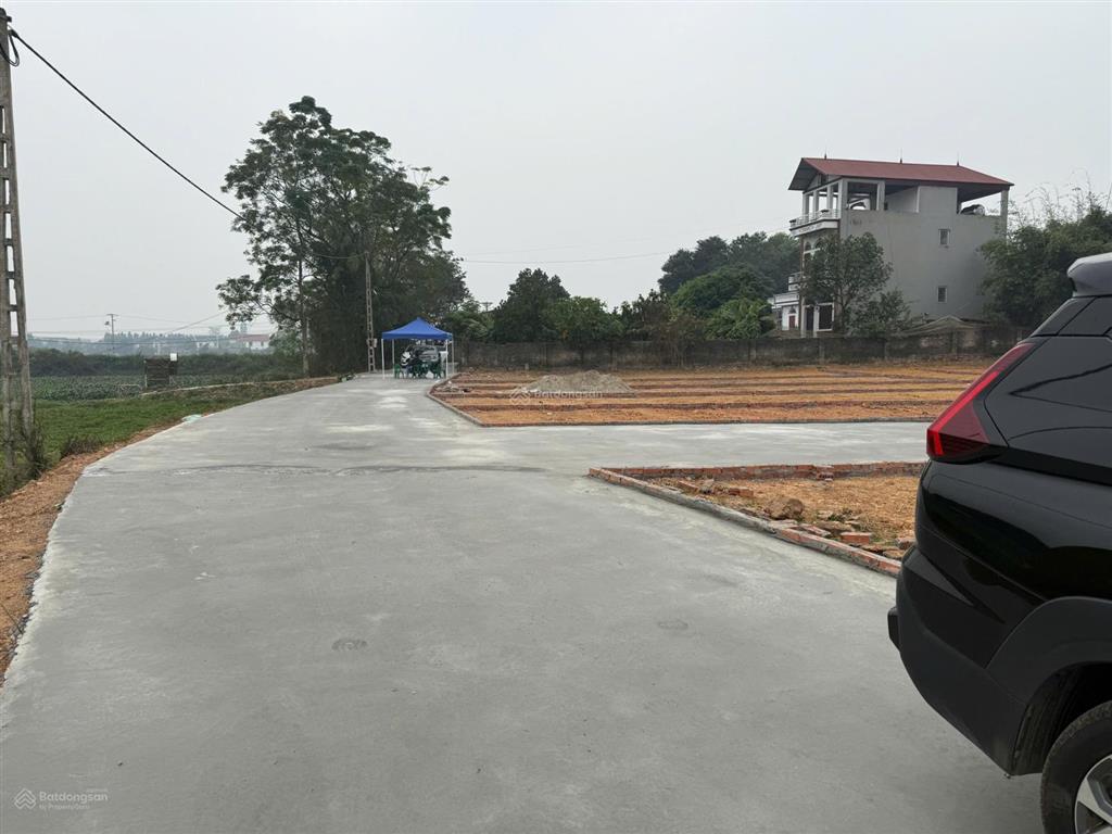 Bảng hàng 8 lô fo đất ven công nghiệp tại ngọc châu tân yên mặt bằng vị trí cực đẹp